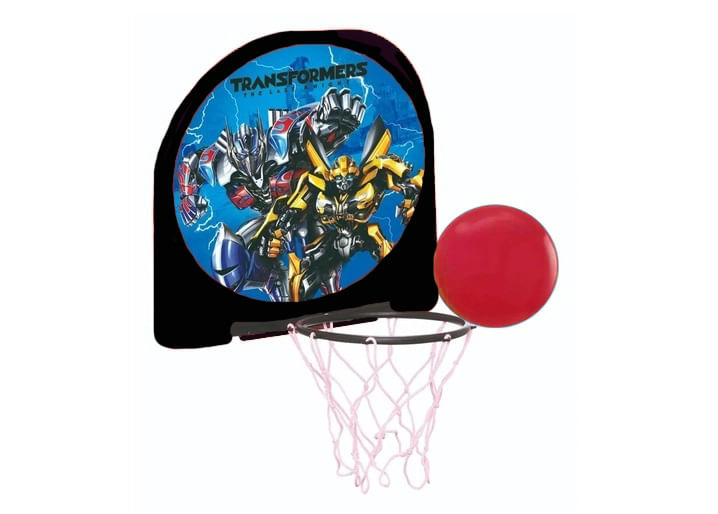 Encontraproduto.com.br - Cesta de Basket Transformers Preto - Brinquedos Anjo