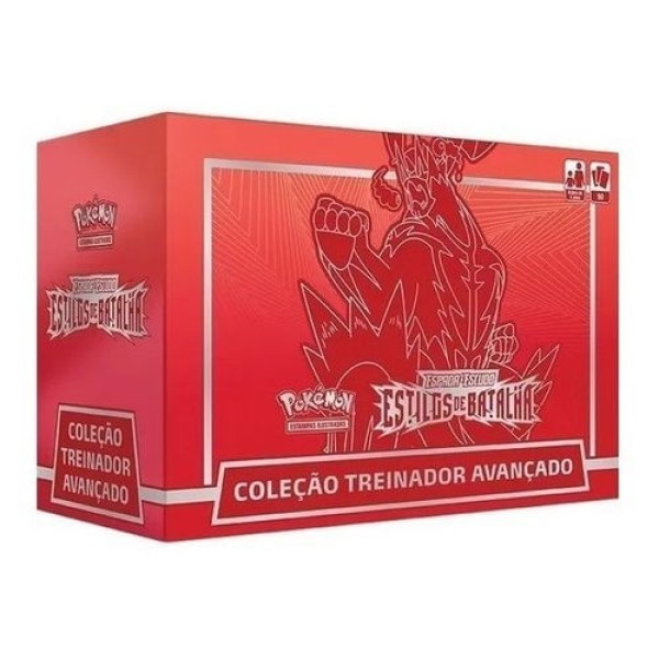 Pokémon Box Treinador Avançado Estilos de Batalha Urshifu Golpe Decisivo - Copag