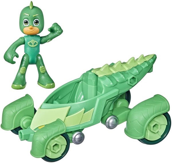 Encontraproduto.com.br - Pj Masks Boneco e Veiculo Lagartixo - Hasbro
