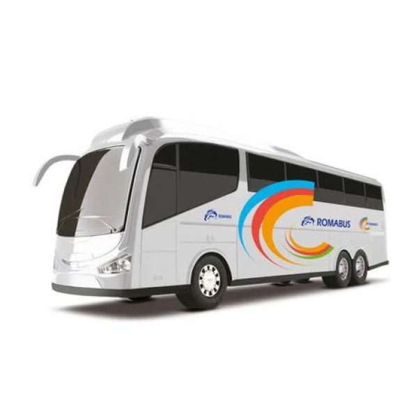 Encontraproduto.com.br - Miniatura Ônibus Executivo Branco - Roma