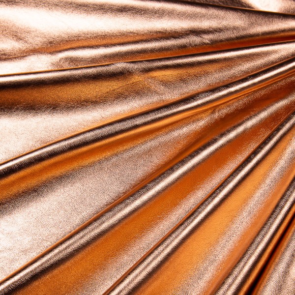 Couro Bristol Metalizado 10-12 mm Cobre