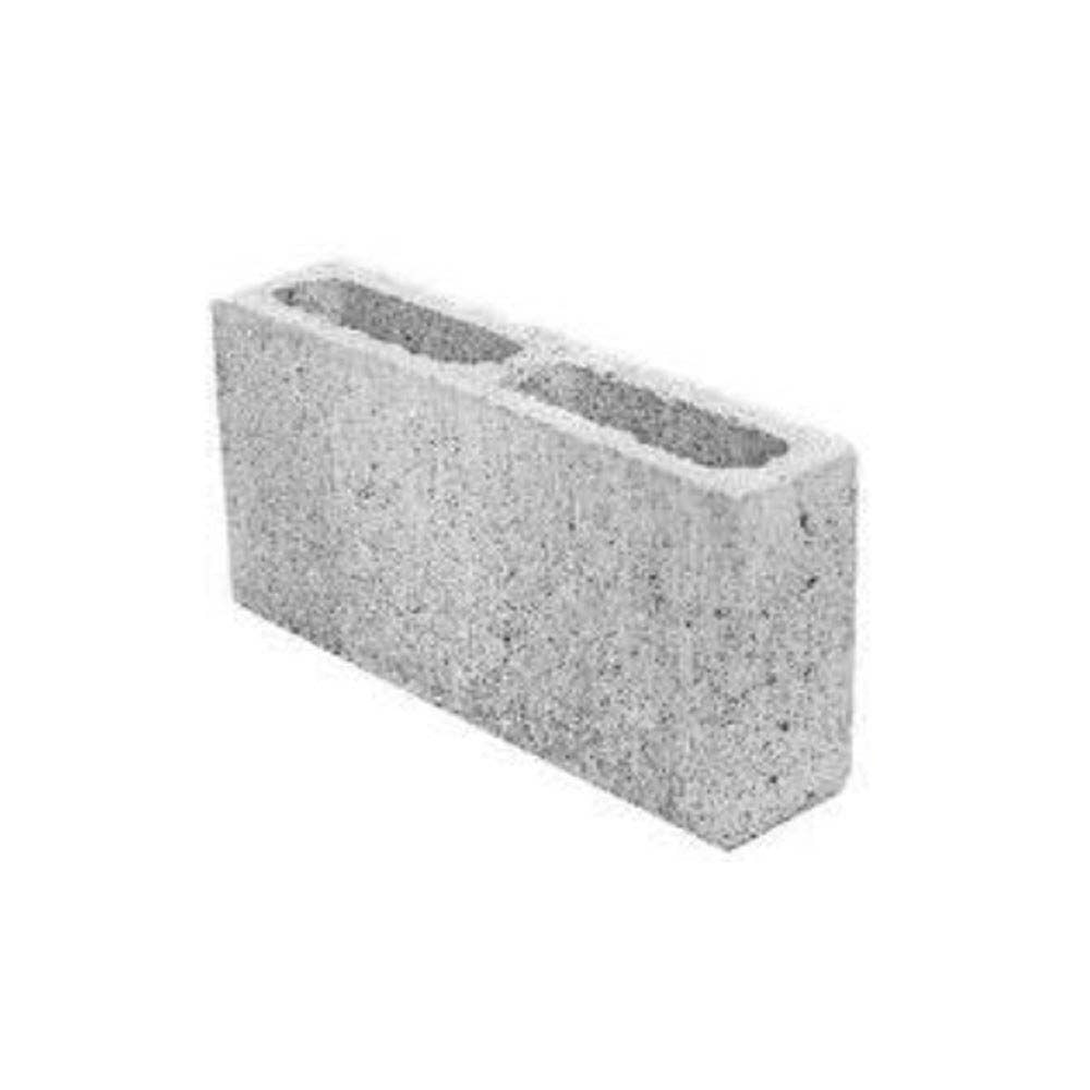 Bloco de Cimento Ramos 09x19x39cm Vedação com Fundo