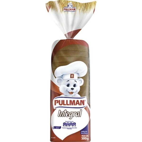 Encontraproduto.com.br - Pão de Forma Pullman Integral Pacote com 500g