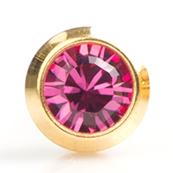 Encontraproduto.com.br - Brincos Studex Baby Daisy Cristal Rosé