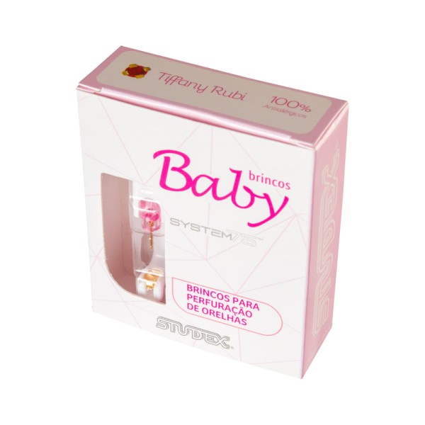 Encontraproduto.com.br - Brinco System 75 Tiffany Rubi Dourado