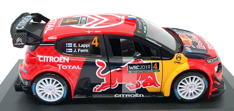 Encontraproduto.com.br - Miniatura Carro Citroën C3 Wrc 2019 Monte Carlo 1/32 Bburago 41054