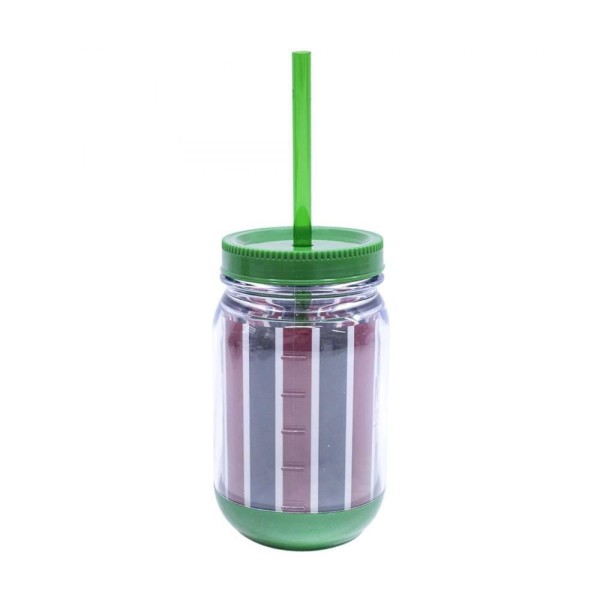 Encontraproduto.com.br - Caneca com Tampa e Canudo do Fluminense 420ml
