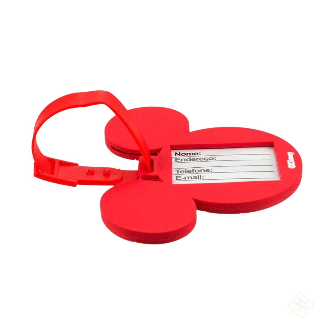 Encontraproduto.com.br - Tag Para Mala De Viagem Mickey Mouse Rainbow - Taimes