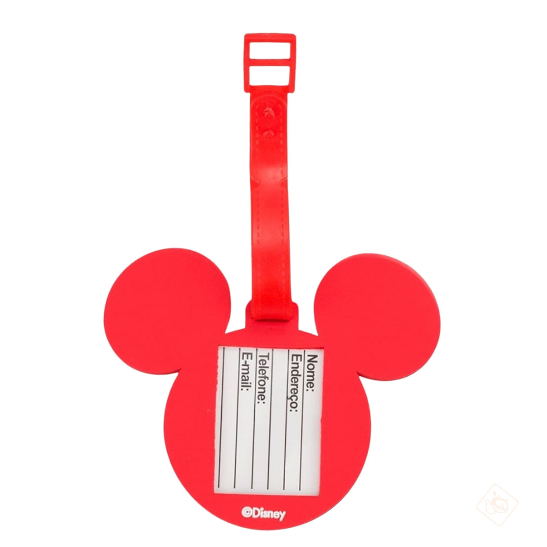 Encontraproduto.com.br - Tag Para Mala De Viagem Mickey Mouse Rainbow - Taimes