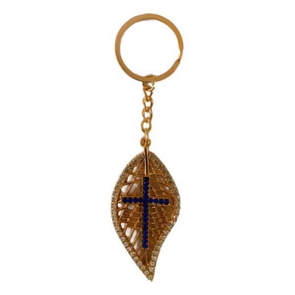 Chaveiro Nossa Senhora Aparecida 11,5cm em Metal Taimes