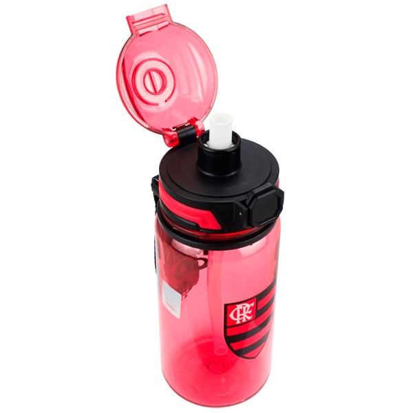 Encontraproduto.com.br - Garrafa Flamengo 650ml em Plástico Mileno