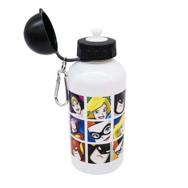 Encontraproduto.com.br - Garrafa De Alumínio Dc Super Friends 500ml - Tasco Inport