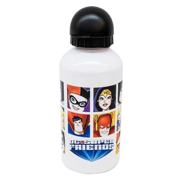 Encontraproduto.com.br - Garrafa De Alumínio Dc Super Friends 500ml - Tasco Inport