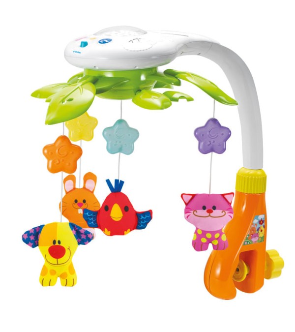 Encontraproduto.com.br - Mobile Musical Rotativo com Animais Winfun
