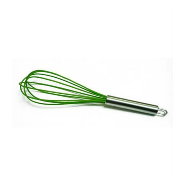 Batedor em Silicone Verde 25,5 Cm