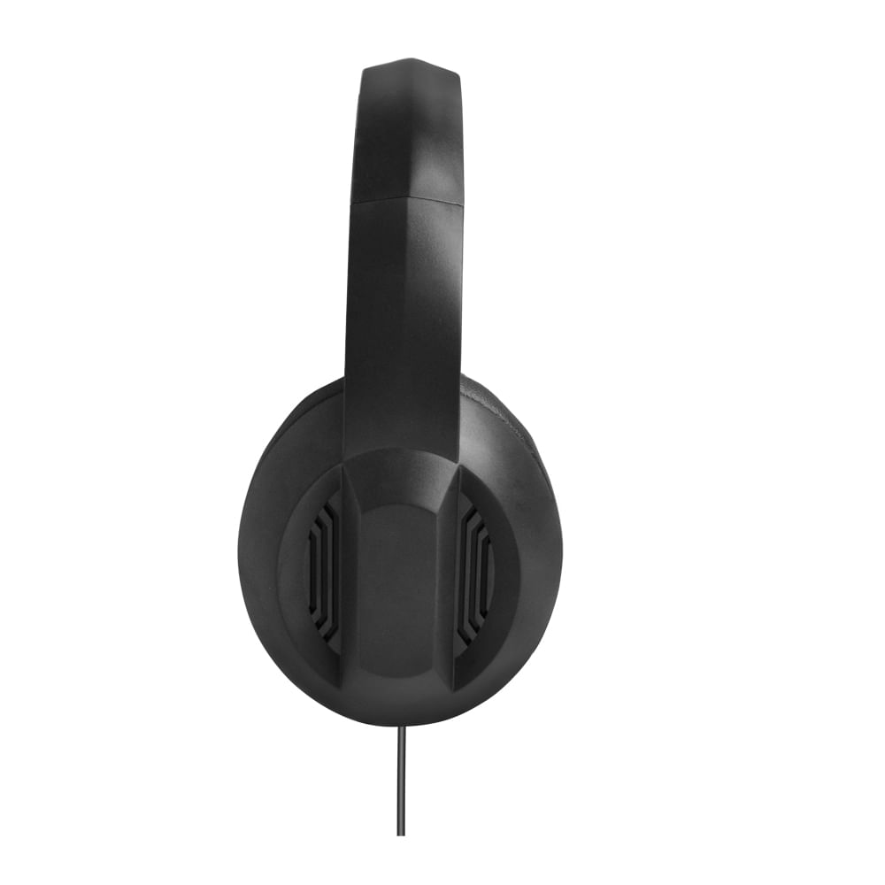 Encontraproduto.com.br - Headset Basic Conexão p3 Cabo de 150cm Cancelamento de Ruído Controle de Volume Driver 40 mm Potência 45mw Preto - PH373OUT [Reembalado]
