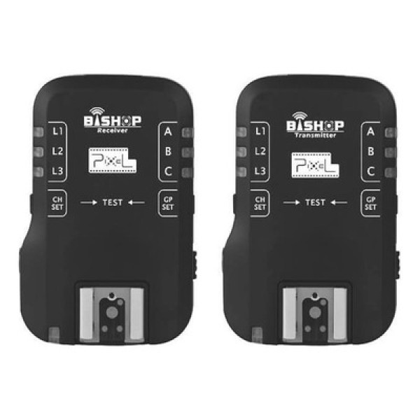 Encontraproduto.com.br - Rádio Flash Bishop Pixel 2.4GHz Sem Fio para Canon