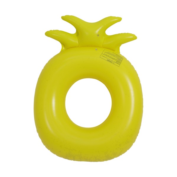 Encontraproduto.com.br - Boia Inflável Circular Abacaxi com Glitter Bel