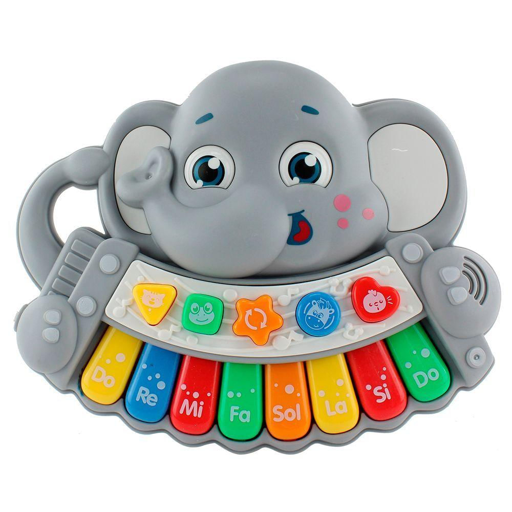 Brinquedo Teclado Musical Animalzinho Bbr Toys