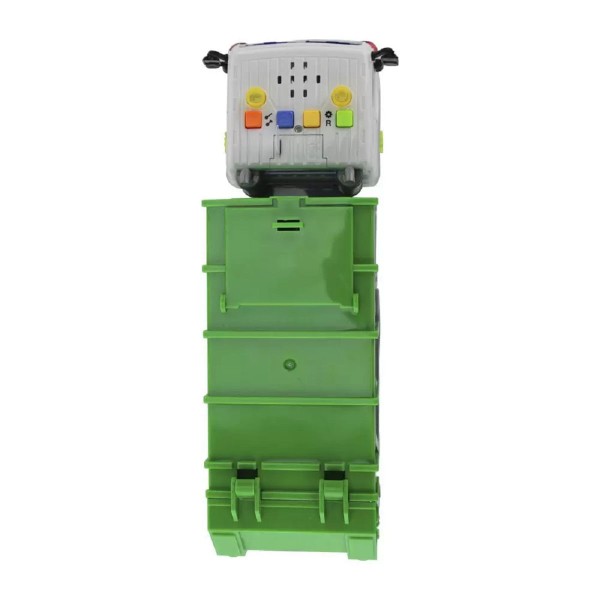 Encontraproduto.com.br - Caminhão Reciclagem Mega City com Luzes e Sons - BBR Toys