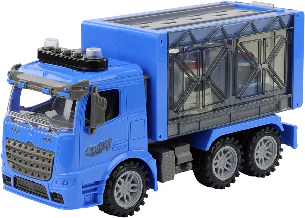 Encontraproduto.com.br - Veiculo Caminhão De Policia Com Ambulância Mega City R3140 (412094)