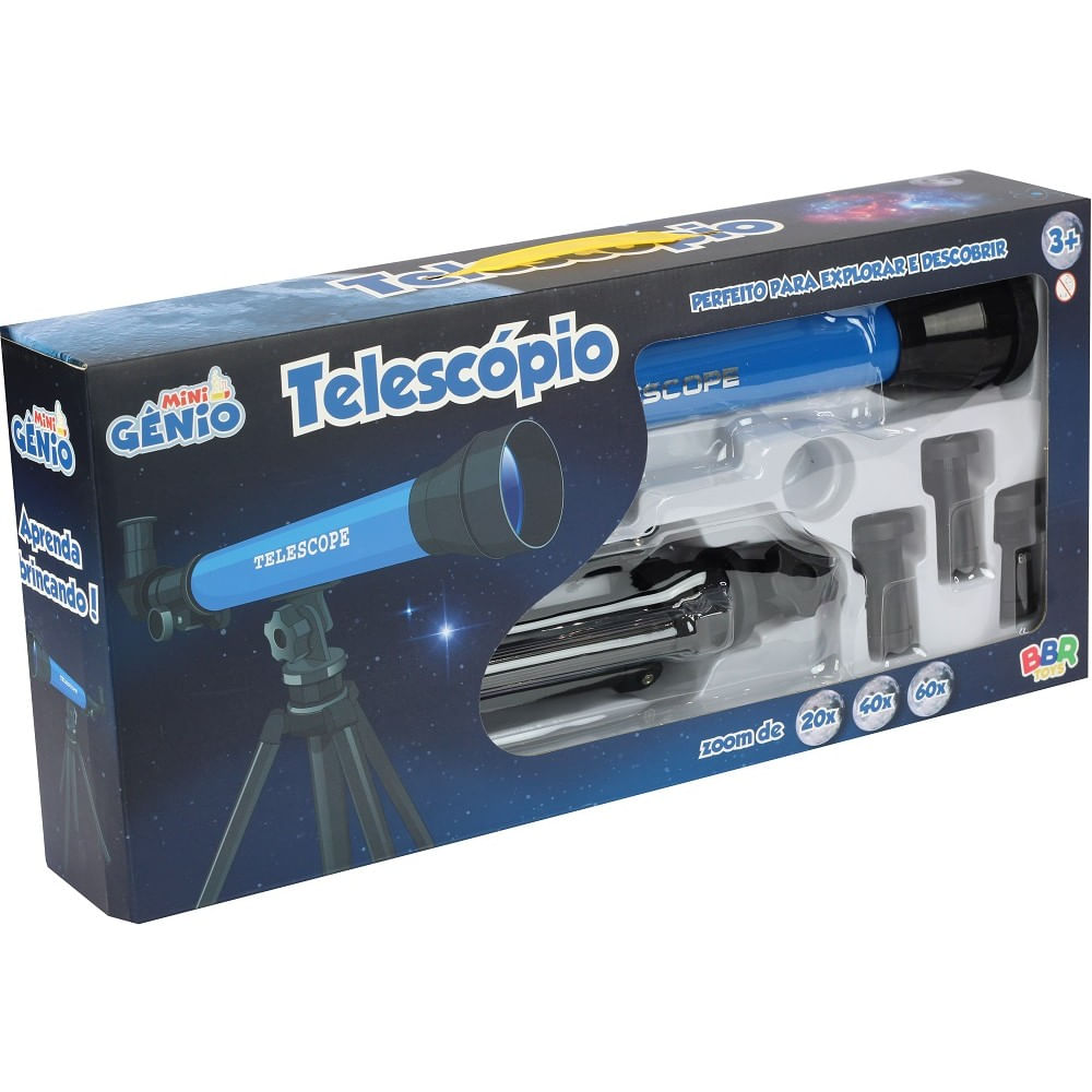 Telescópio Infantil Lunar De Brinquedo - Bbr Toys