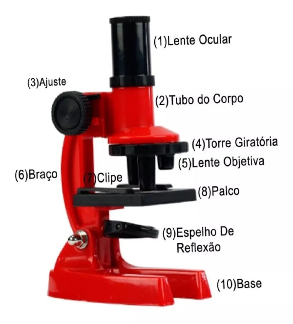 Encontraproduto.com.br - Microscópio Mini Gênio Bbr R3236