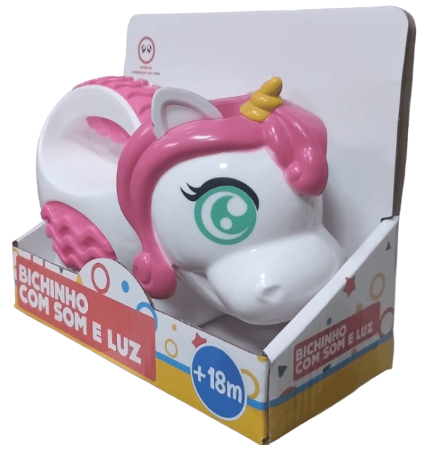 Encontraproduto.com.br - Bichinho Com Som e Luz - Unicornio TERRACO