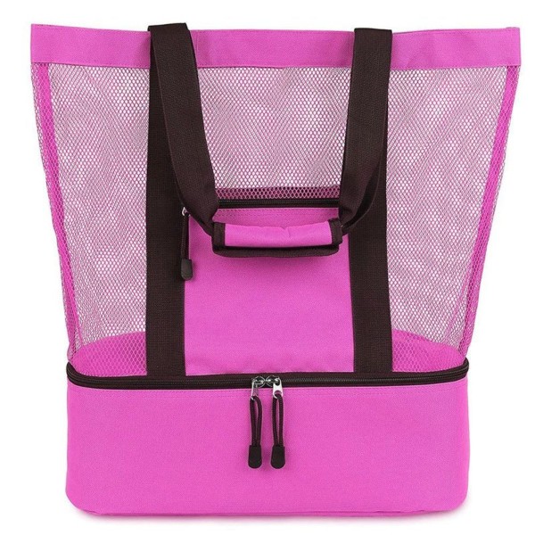 Encontraproduto.com.br - Bolsa Mesh Sml Compartimento Térmico Para Praia Campo Piquenique