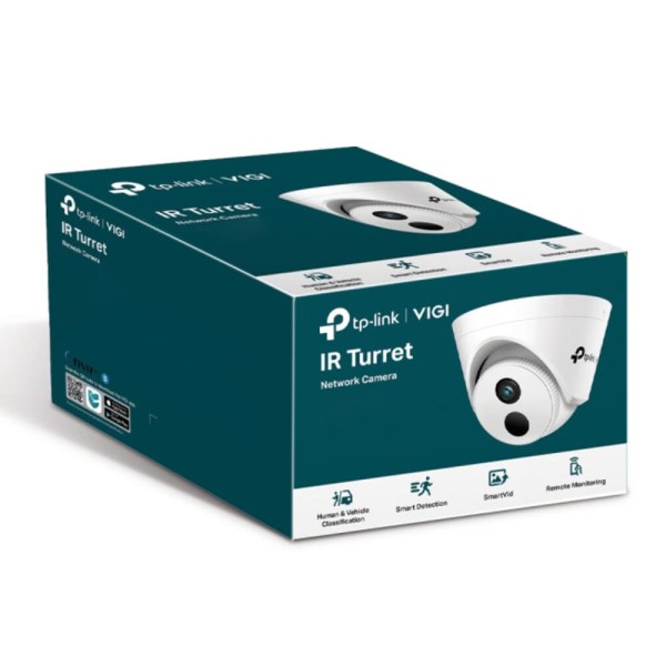 Encontraproduto.com.br - Câmera de Segurança TP-Link VIGI C440I IP Interna Turret 4MP IR IA PoE