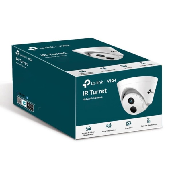 Encontraproduto.com.br - Câmera de Segurança TP-Link VIGI C440I IP Interna Turret 4MP IR IA PoE