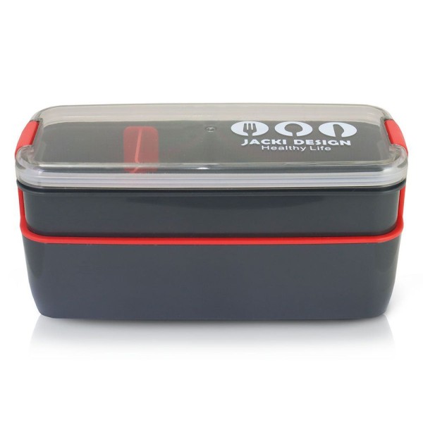 Pote Marmita De 2 Andares 750ml Vibe Preto (ahx24921-pr)