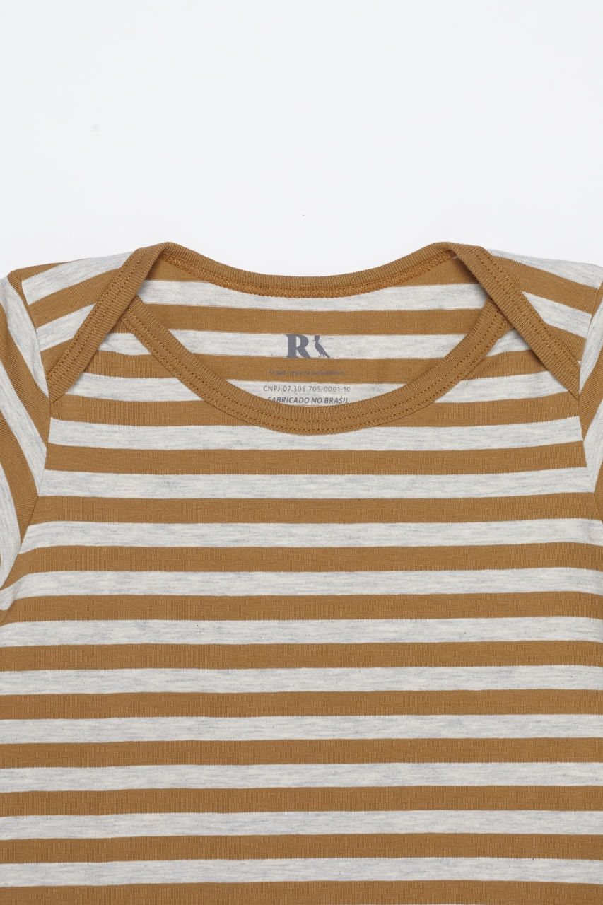 CAMISETA RESERVA MINI BEBÊ LISTRA BÁSICA