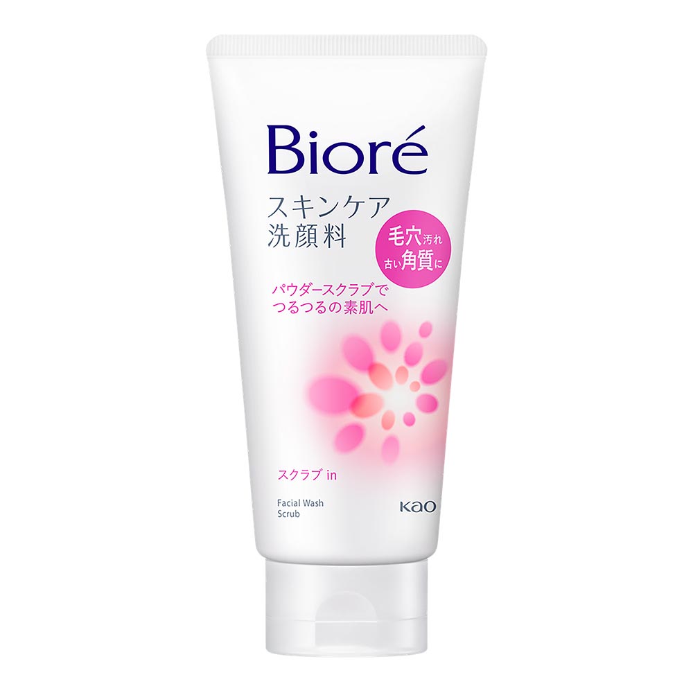 Sabonete de Limpeza Facial Bioré Wash Scrub 130g