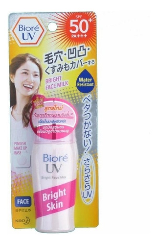 Encontraproduto.com.br - Uv Perfect Bioré Bright Face Milk Fps 50