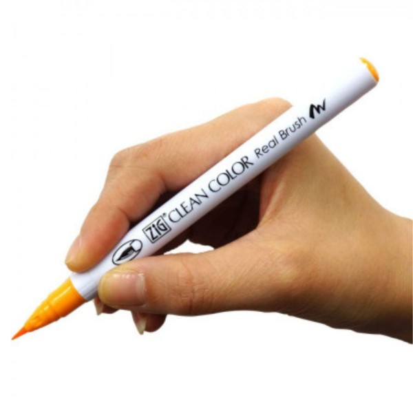 Encontraproduto.com.br - Estojo Caneta Kuretake Zig Clean Color Real Brush Deep Colours 4 Unidades Rb 6000at 4vd
