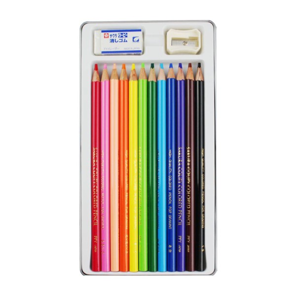 Encontraproduto.com.br - Estojo Lapis De Cor Pfy Coupy Colores 12