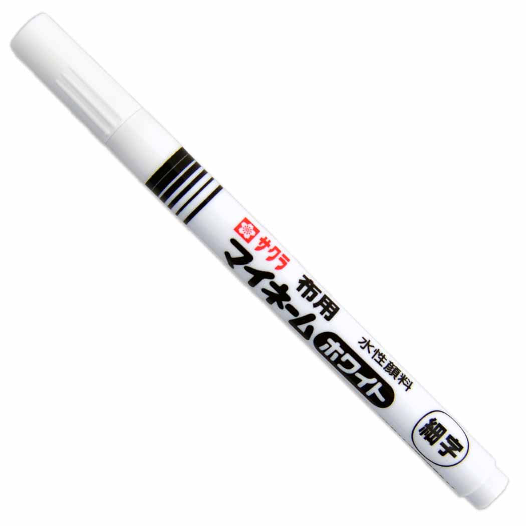 Encontraproduto.com.br - Marcador para Tecido My Name Branco Sakura
