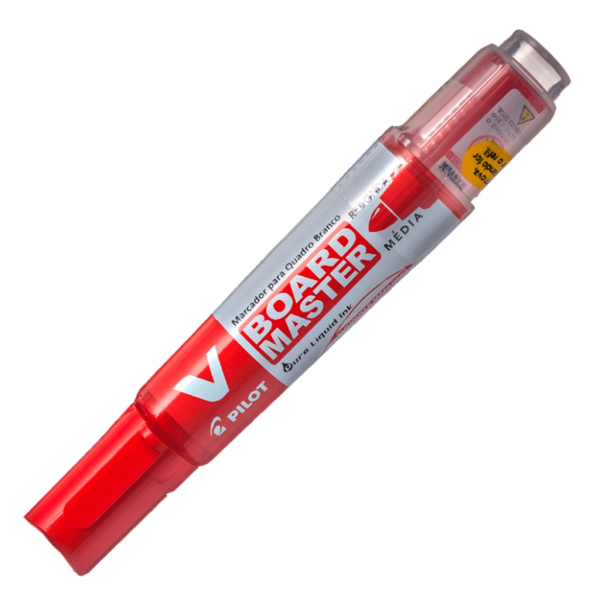 MARCADOR P/QUADRO BRANCO WBMA RECARREGAVEL BL VERMELHO R.245000712VM
