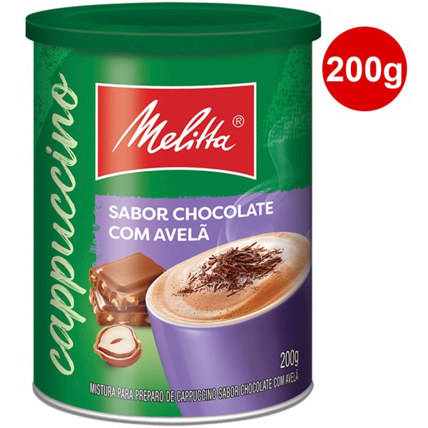 Cappuccino Chocotale com Avelã Melitta 200g