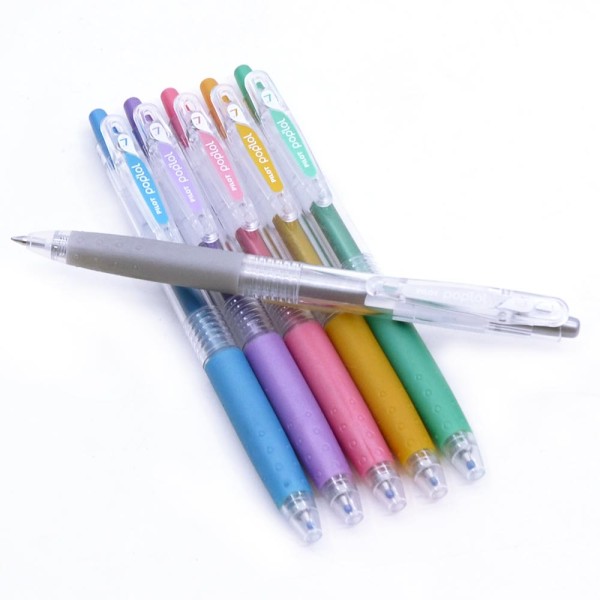 Encontraproduto.com.br - Kit Canetas Pilot PopLol Tons Metálicos - 6 cores