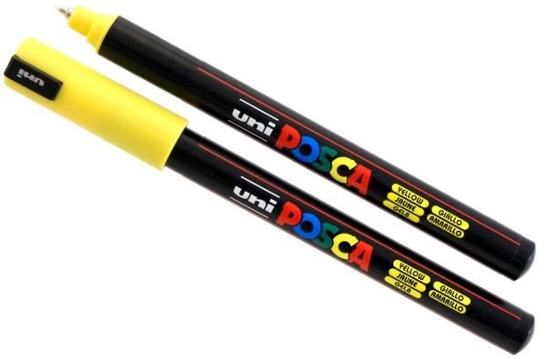 Encontraproduto.com.br - Marcador Posca 0,7 mm Ultra Ref.PC-1MR Uni-Ball Avulso