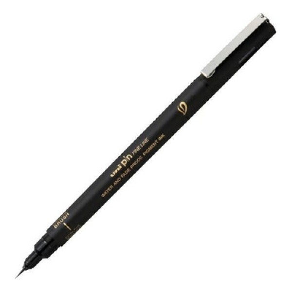 Encontraproduto.com.br - Caneta Pincel Uni-Pin Extra-fina Preta Uni-ball