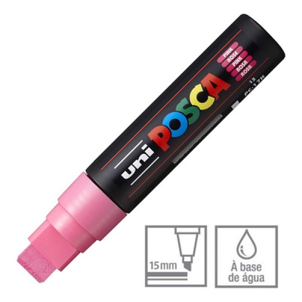 Marcador Posca 15 mm Quadrada Ref.PC-17K Uni-Ball Avulso