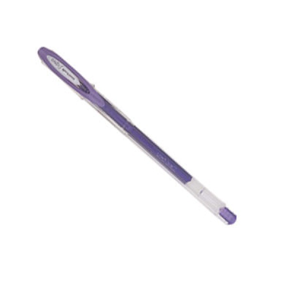Caneta Gel Signo Noble Metal 0,8 mm Violeta Ref.UM-120NM Uni-Ball