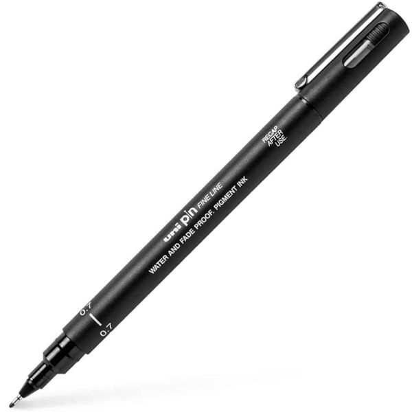 Encontraproduto.com.br - CANETA NANKIN UNI PIN 0.3 FINE LINE PRETA R.6.5900