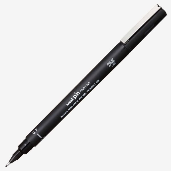 Encontraproduto.com.br - CANETA NANKIN UNI PIN 0.3 FINE LINE PRETA R.6.5900