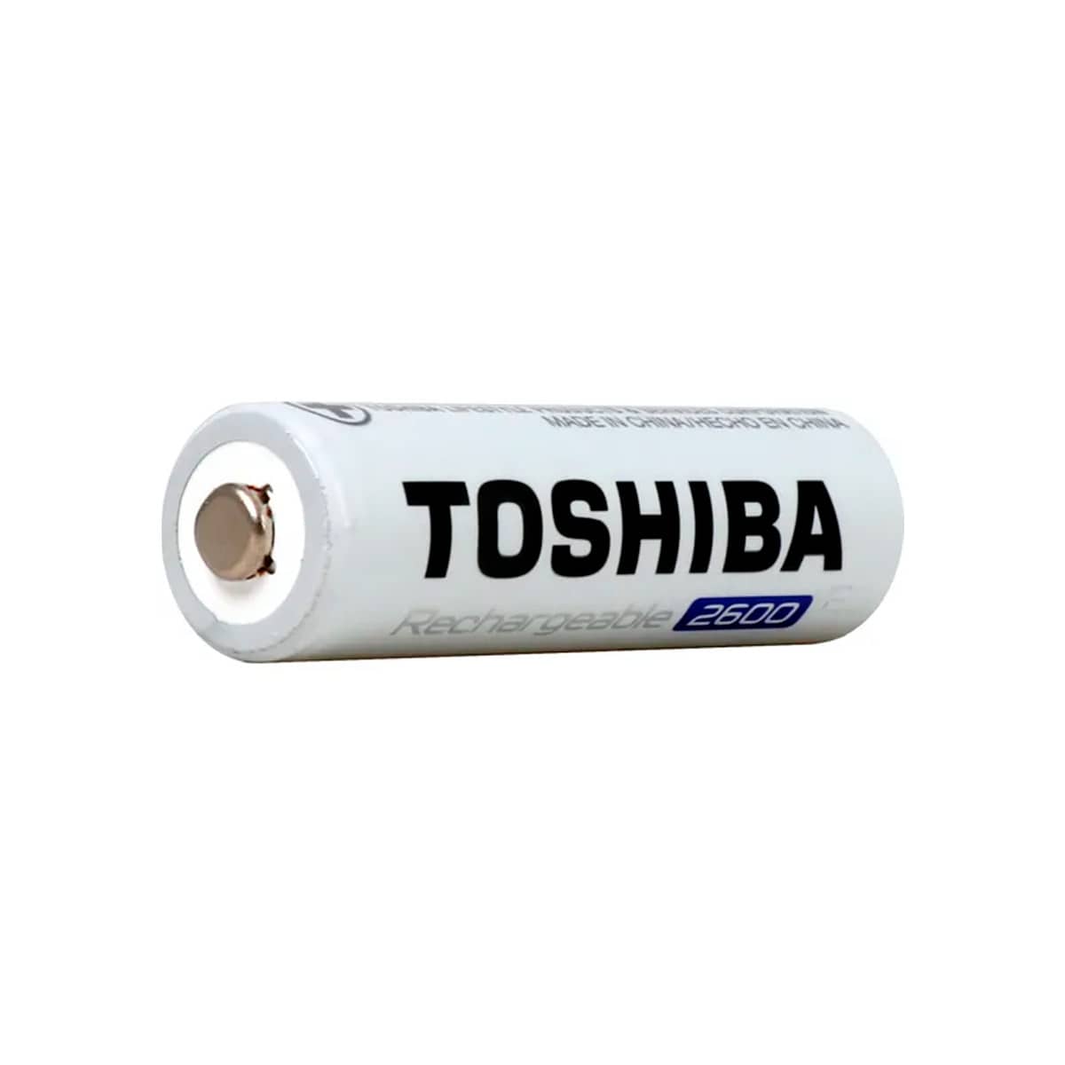 Encontraproduto.com.br - Pilha Recarregável AA com 4 Unidades 2600mAh TNH-6GAE BP-4C - Toshiba