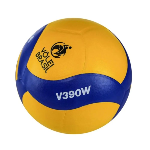 Encontraproduto.com.br - Bola de Vôlei Couro Sintético Laminado Tamanho 5 Mikasa V390W (MP)