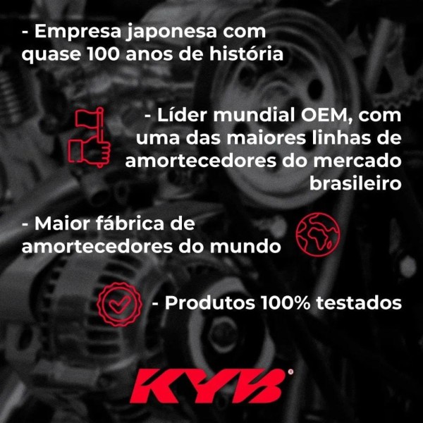 Encontraproduto.com.br - 634810 - Amortecedor Diant - Golf Gti/Glx/Gl 94/07-98 Van 9 - Kyb